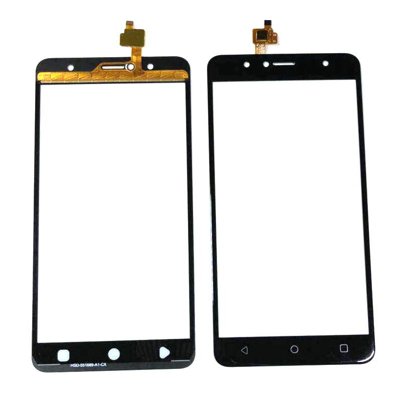 

High Quality 5.5"For Vertex Impress New 4G Touch Screen Digitizer Front Glass Sensor Black Color