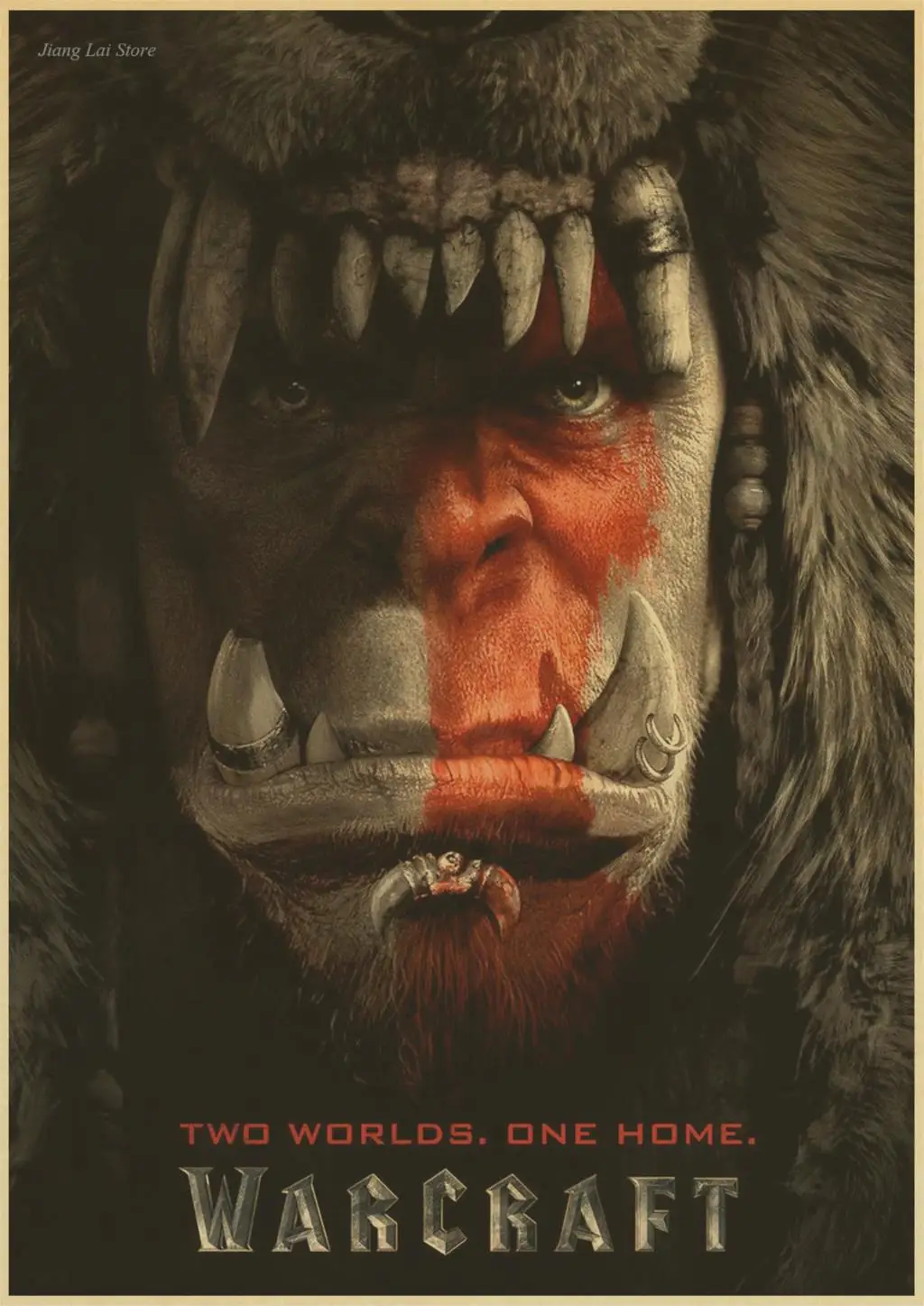 WORLD OF WOW, крафт-бумага, Warcraft, фильм, античный плакат, Настенная бумага, художественные винтажные Плакаты для украшения дома, Классические наклейки
