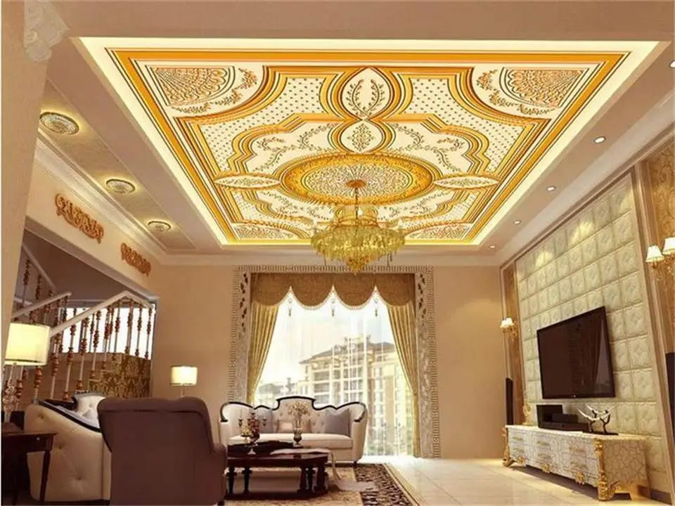 3d обои для комнаты Потолочная комната размер на заказ настенная фотография