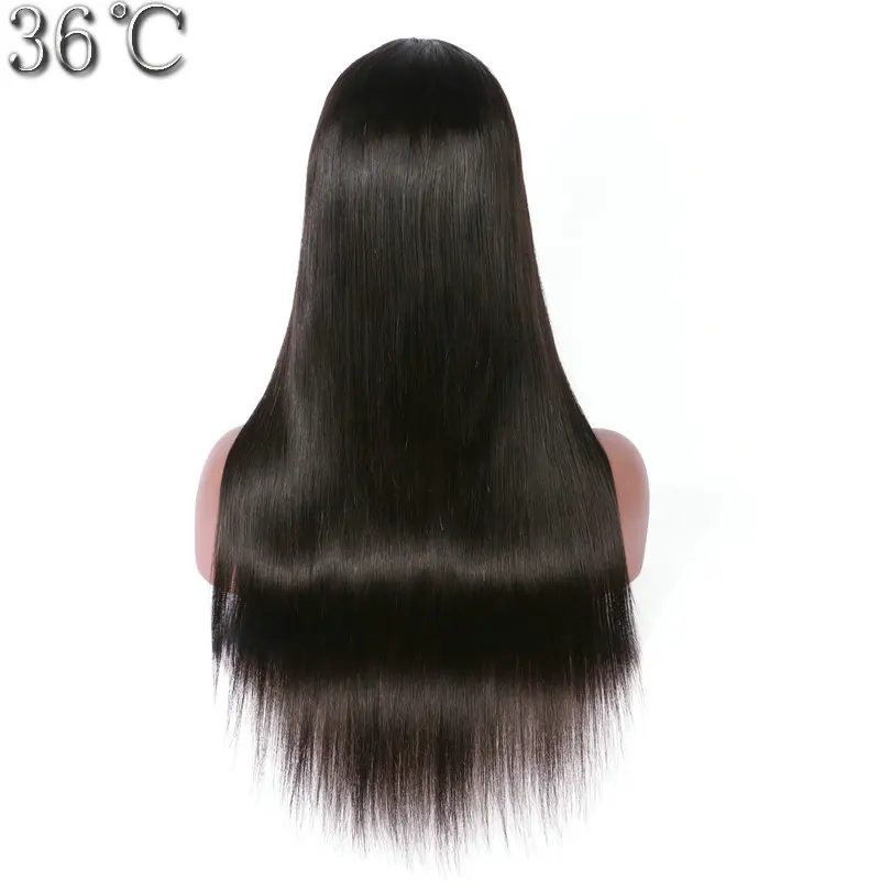 PAFF человеческих волос U Часть Парики прически Silky Straight, перуанские Волосы remy парик Средняя часть с натуральным Цвет 130% 150% 180% Плотность