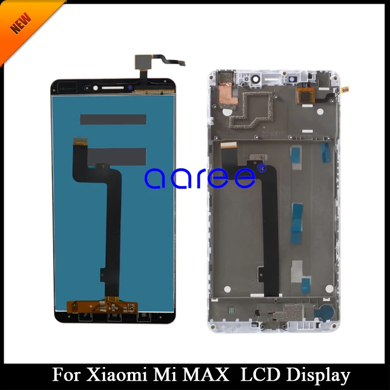 100% tested Grade AAA For Xiaomi MI MAX LCD Display Screen Touch Digitizer Assembly with frame | Мобильные телефоны и