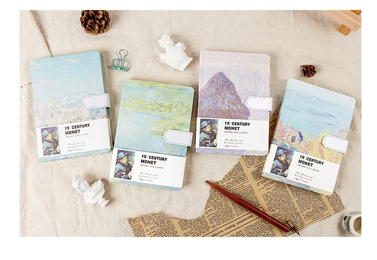 CXZY A5 Ван Гог блокнот бумажная сетка пустая записная книжка bullet journal sketchbook планировщик путешествий дневник filofax agenda 4B828