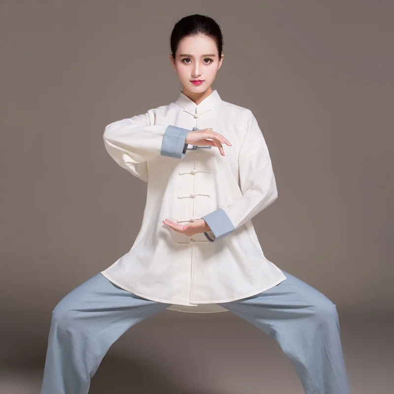 Одежда Tai chi униформа wudang женская форма кунг фу одежда taiji для тайчи TA557|Наборы| |