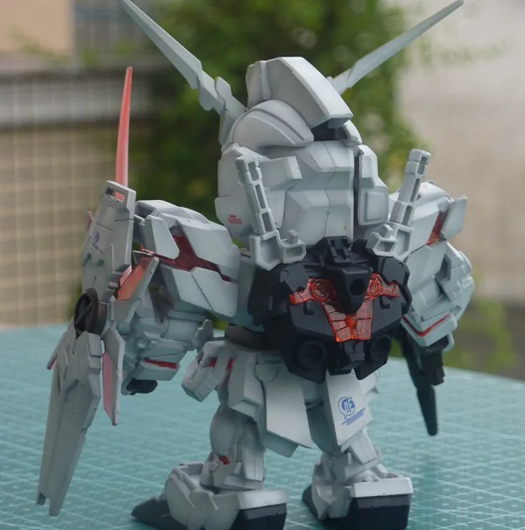 DIY сборка Q версия Gundam SD BB Uniknik единорог модель детская игрушка обучающая Сборка