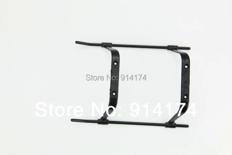 F46 F646 2 4G 4 канала RC вертолет запасные части шасси 3 шт./лот|rc helicopter spare parts|helicopter