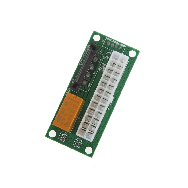 ATX 24Pin к SATA двойной блок питания стартер карта синхронизации расширитель карты