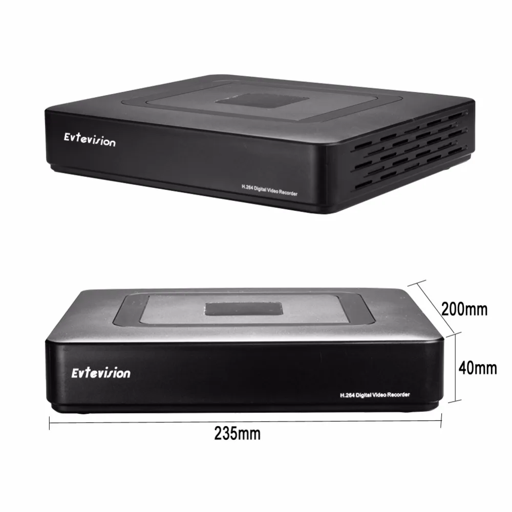 Evtevision 4CH видеонаблюдения DVR Системы 1080N H.264 HDMI P2P гибридный 5 в 1 ONVIF USB 3 г и wi Fi