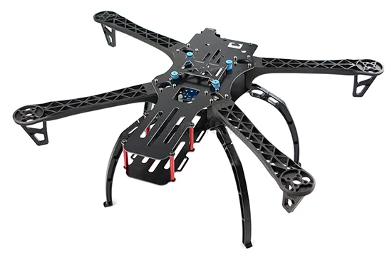 With X500 Frame F450/S500 PCB X500 500 мм комплект кадра Quadcotper+ Pixhawk 2.4.8 32 бит Контроллер полета w/433 Телеметрия мини OSD/PPM/RGB - Цвет: With X500 Frame