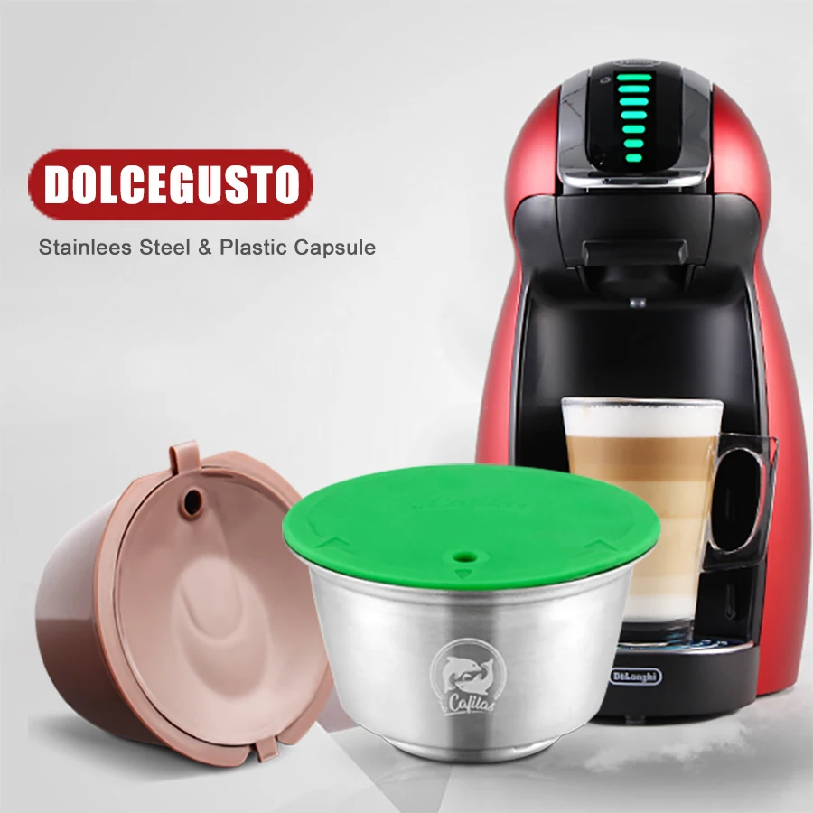 

Многоразовая капсула Dolce Gusto для кофемашины ForNescafe, металлическая нержавеющая сталь