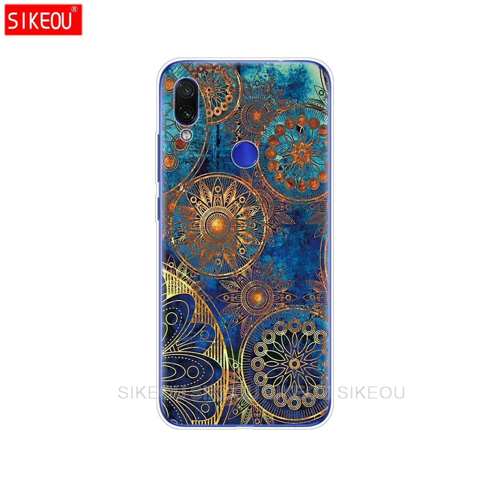 Для Xiaomi Redmi Note 7 чехол силиконовый мягкий ТПУ с рисунком для Xiaomi Redmi Note 7 Чехол 6,3 дюймов Fundas Coque Redmi Note7 чехол s - Цвет: 33640