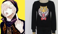 yurion ice yuri plisetsky cosplay costumes tiger printed hoodie unisex daily top