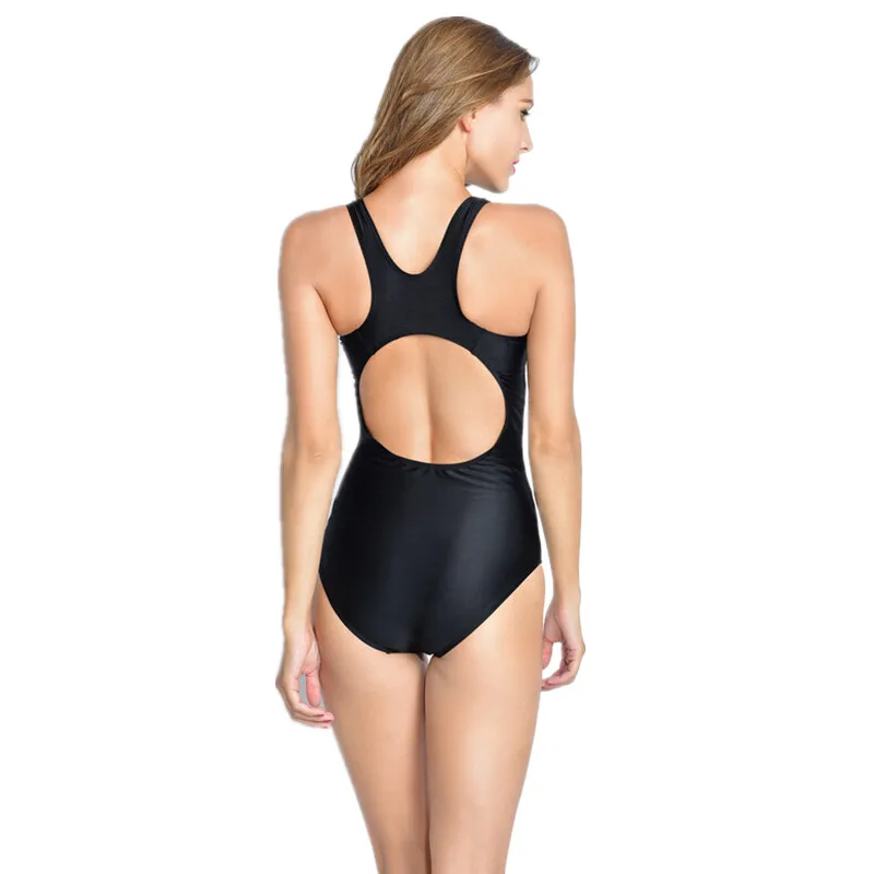 S-5XL размера плюс сдельный купальник женский спортивный сексуальный maillot de bain боди с открытой спиной купальные костюмы