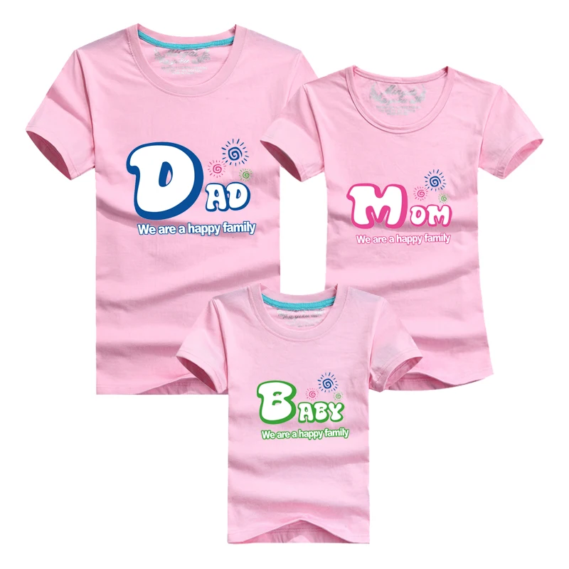 2018 Camisetas Familia Летний стиль брендовая футболка для матери и дочери &quotпапа&quot