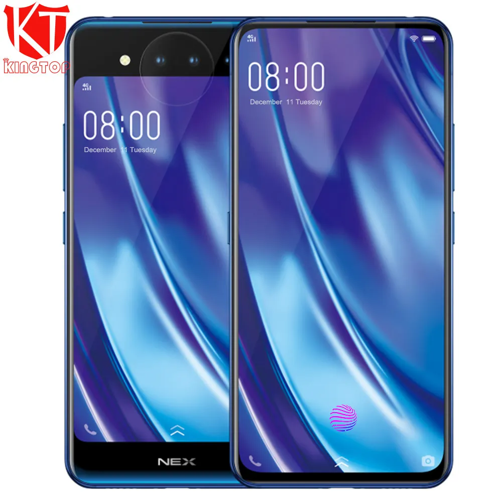 Оригинальный vivo NEX 2 Dual Экран мобильного телефона 10 Гб 128 6 39 &quot+ 5 49&quot Snapdraon 845 Octa Core 3