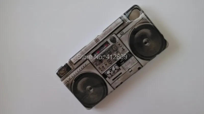 1 шт. Модная ретро Кассетная лента мягкая ТПУ задняя крышка чехол для Sony Xperia Z3