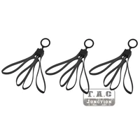 disposable tactical plastic cable tie strap handcuffs yellow black decorative belt 1 set 3pcs 5pc