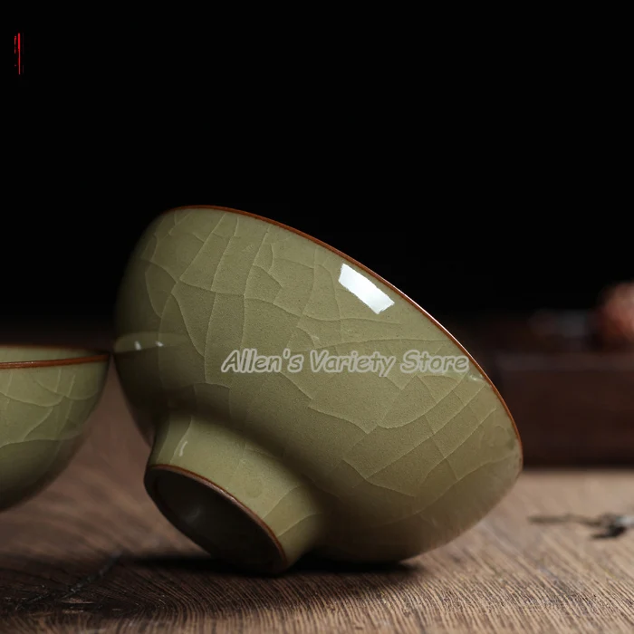 Чайные наборы kungfu китайская чашка Longquan чайная из селадона фарфоровая кофейная