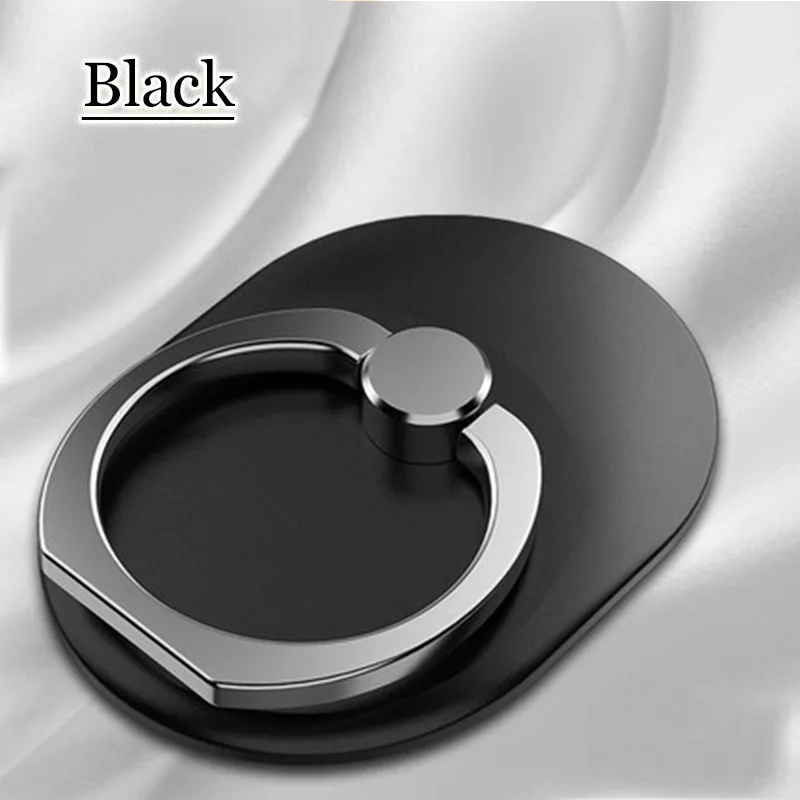 H02(Black) 360 градусов палец кольцо Мобильный телефон Смартфон Стенд держатель для IPhone IPad Xiaomi всех смартфонов Роскошные пары моделей - Цвет: H02(Black)