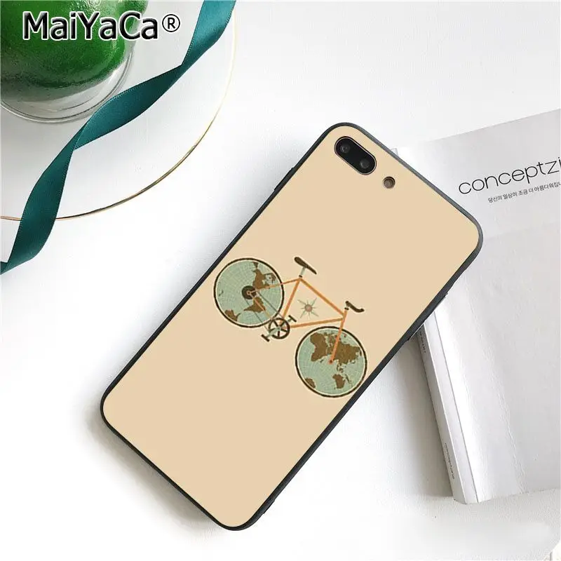 Чехол для телефона MaiYaCa BIKE CYCLING art Для iphone 11 Pro 11Pro MAX 8 7 6 6S Plus 5 5S SE XR X XS MAX 10