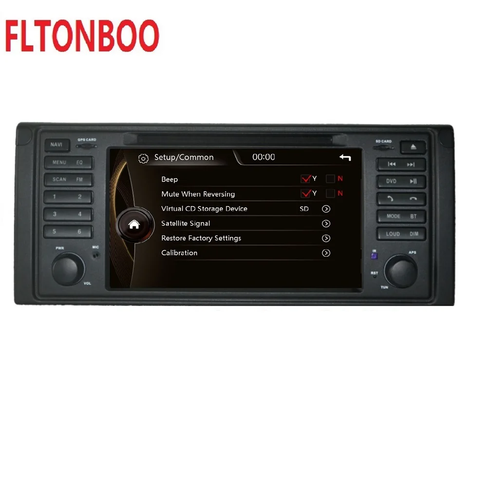 Автомобильный dvd-плеер с Bluetooth/RDS/Radio/SWC/USB/SD/Canbus 7 дюймов 2 din для E53 X5 E39 2007-2007 |