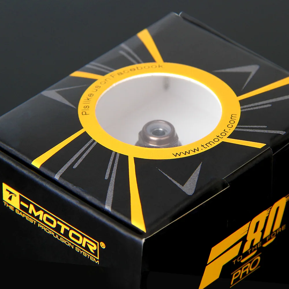 T-motor Tmotor F80 Pro FPV гоночный бесщеточный двигатель KV1900/ 2200/ 2500 для квадрокоптера 250 |