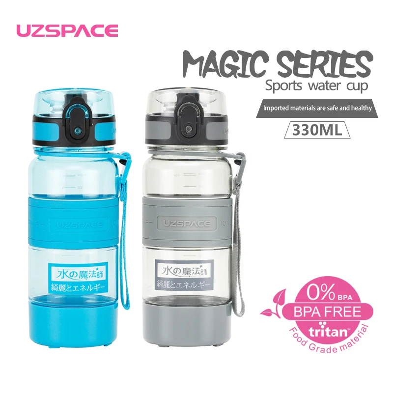 Специальное предложение протеиновый шейкер Uzspace пластиковая бутылка для воды с