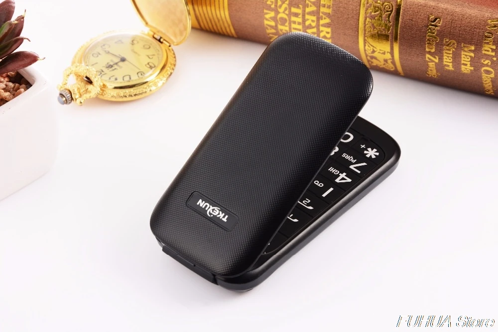 Мобильный телефон TKEXUN E1190A с двумя sim-картами, Bluetooth, FM, MP3, Vedio, дешевый мобильный телефон для пожилых людей, русская клавиатура