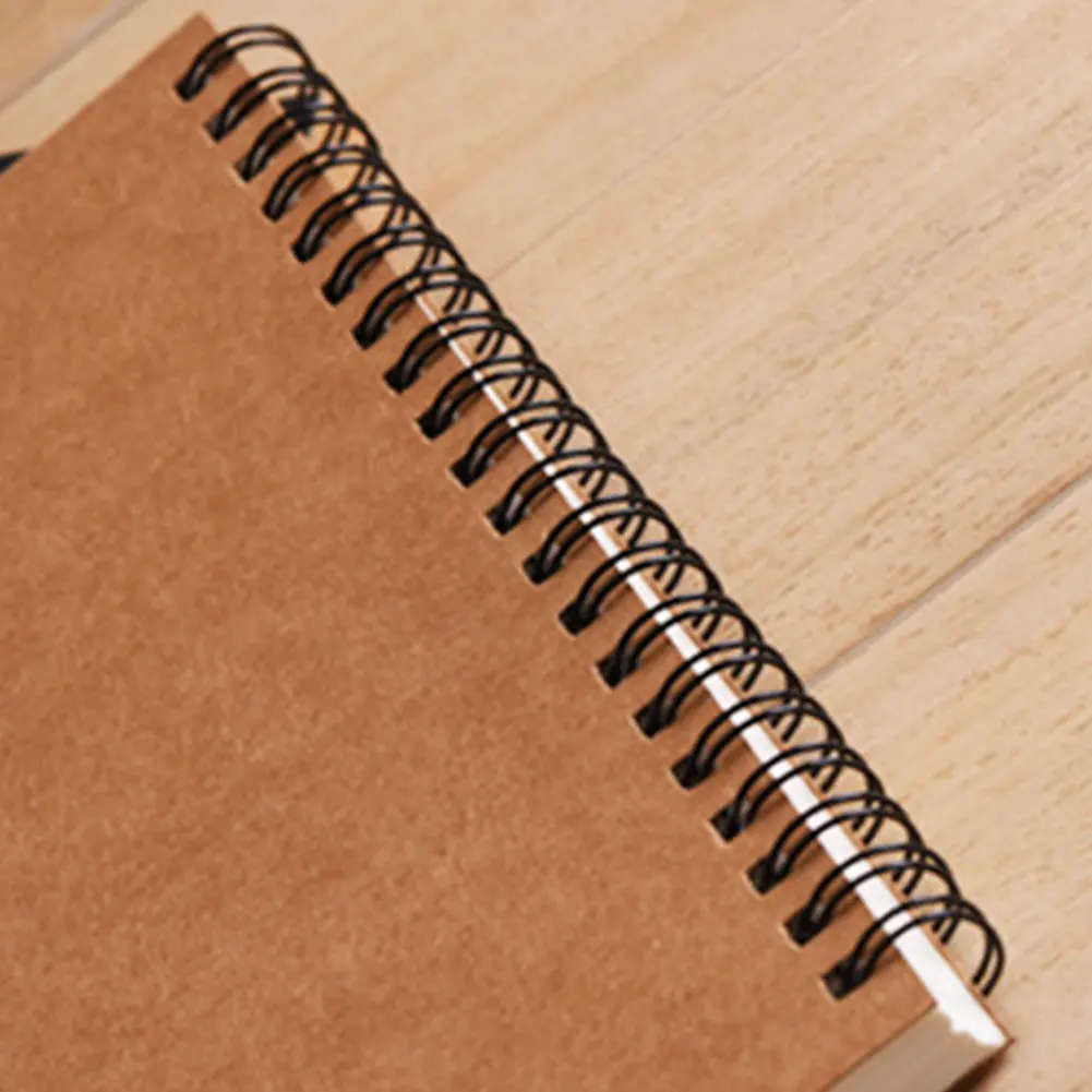 Винтажный рисунок катушки Переплет Журнал глаз Защита Альбом для зарисовок