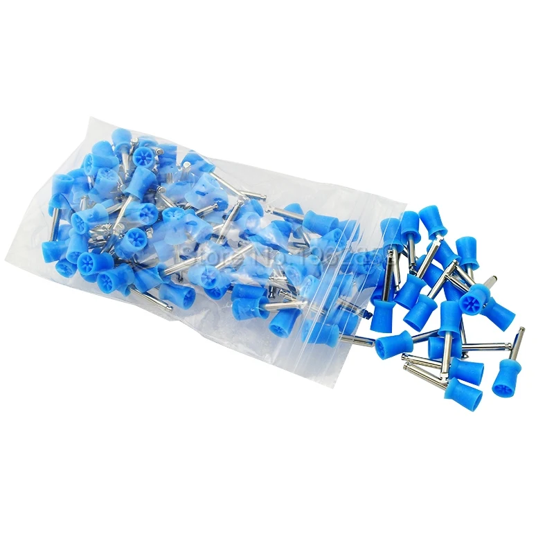 100 шт. Стоматологическая полировальная щетка Prophy Cup стоматологические материалы