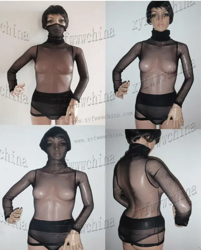 Женское боди с длинным рукавом и воротником-хомутом | Тематическая одежда