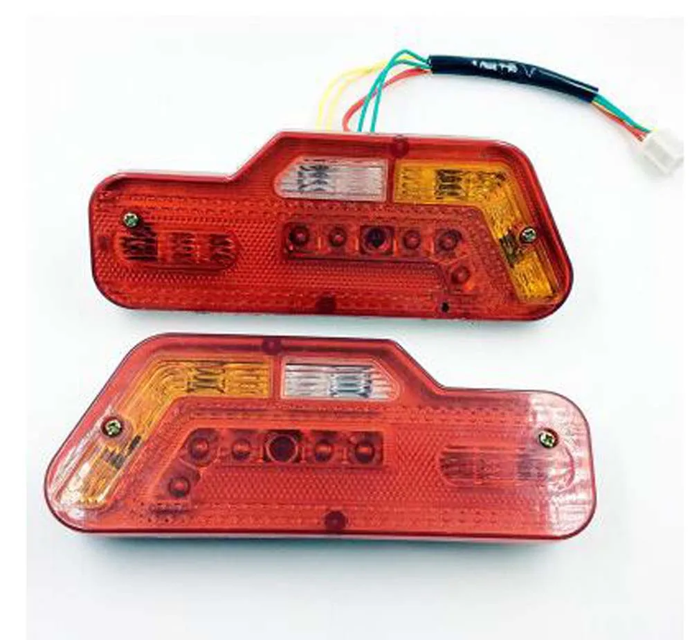 2 шт. Электрический трехколесный велосипед задний фонарь в сборе стоп-сигнал