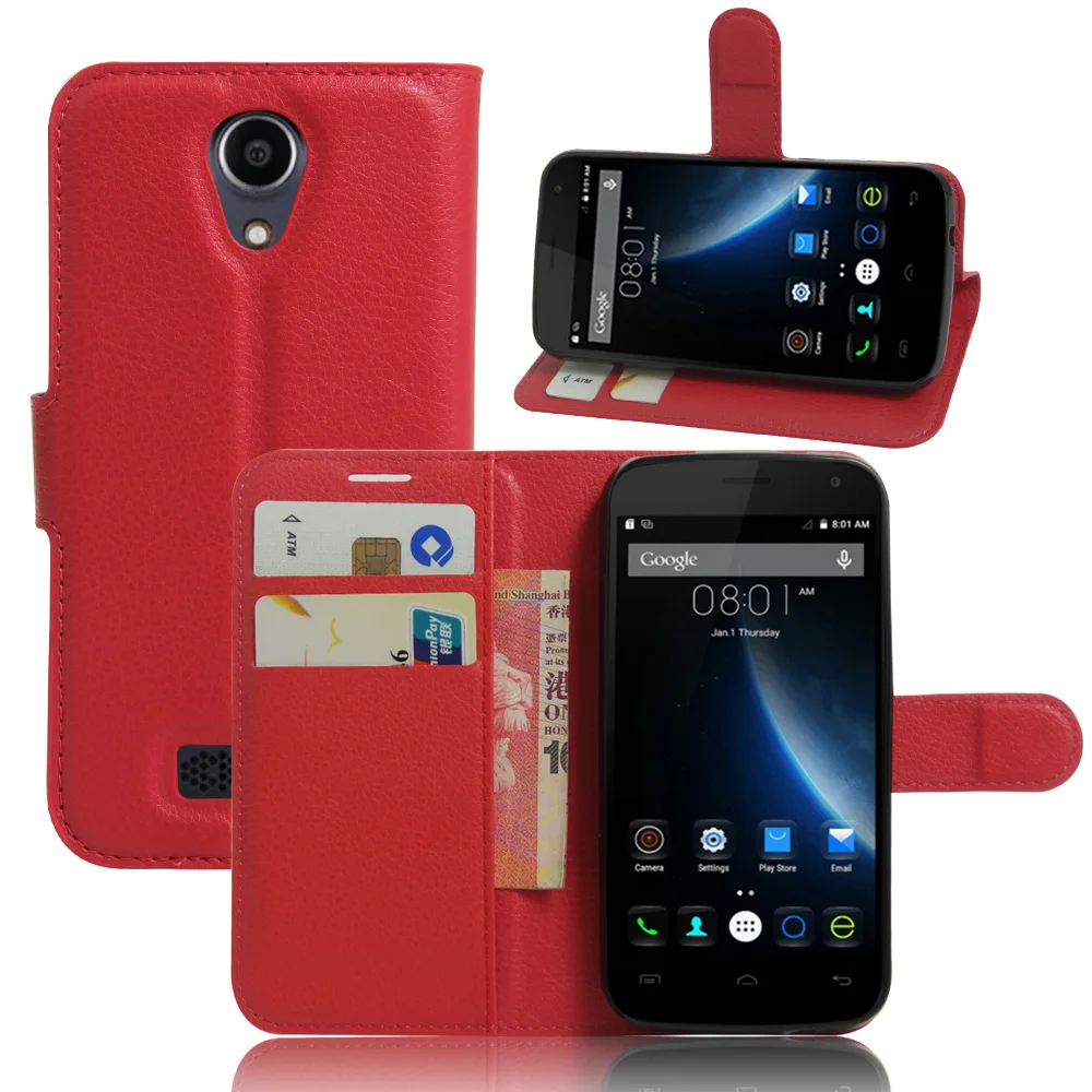 YINGHUI Чехол книжка из искусственной кожи Для Doogee X3 4 5 '' защитный чехол для