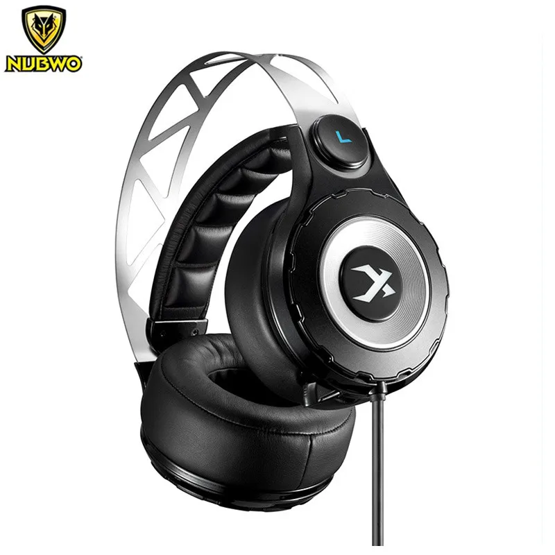 Nubwo T18 Стерео Игровые наушники с микрофоном 7 1 Surround Sound глубокий бас Gamer гарнитура