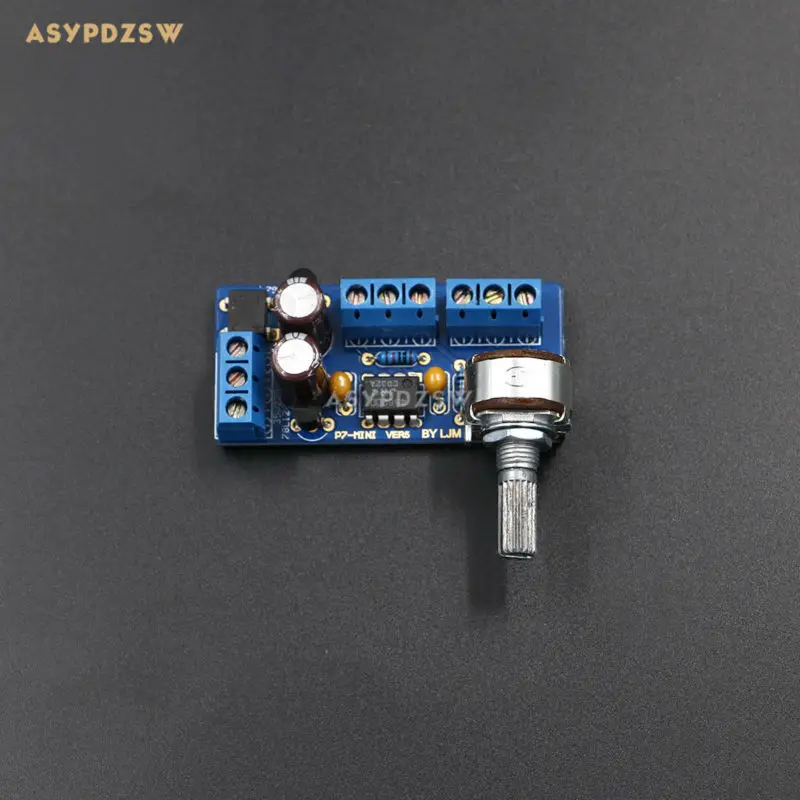 P7 мини предусилитель готовой платы СИЦ 4580D op-amp низкий уровень шума 4 раза усиления получить переменного тока 12V-0V-12V