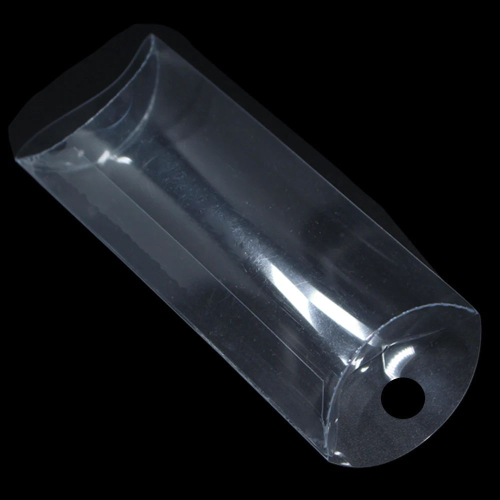 50 шт./лот прозрачная подарочная упаковка в форме подушки из ПВХ для конфет и