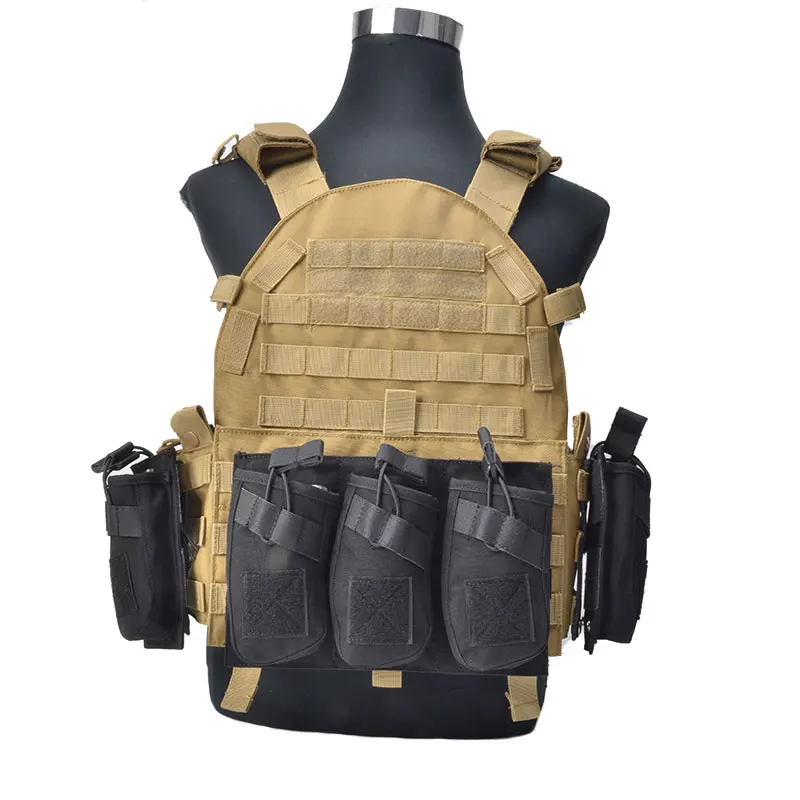 Tactifans Молл АК M4 подсумок Sinagle/двойное/тройной мешочек для лямки Системы Quick Release эластичный Топ открытым камуфляж