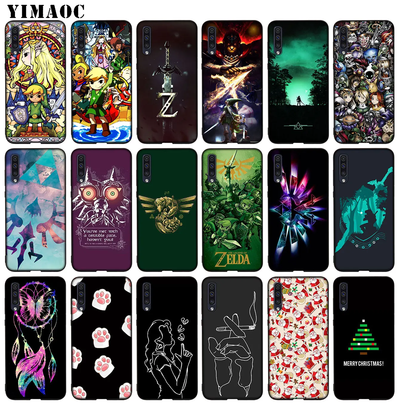 YIMAOC Legend Of Zelda Мягкий ТПУ силиконовый чехол для Samsung Galaxy A70 A60 A50 A40 A30 A20 A10 A50S A40S A30S A20S