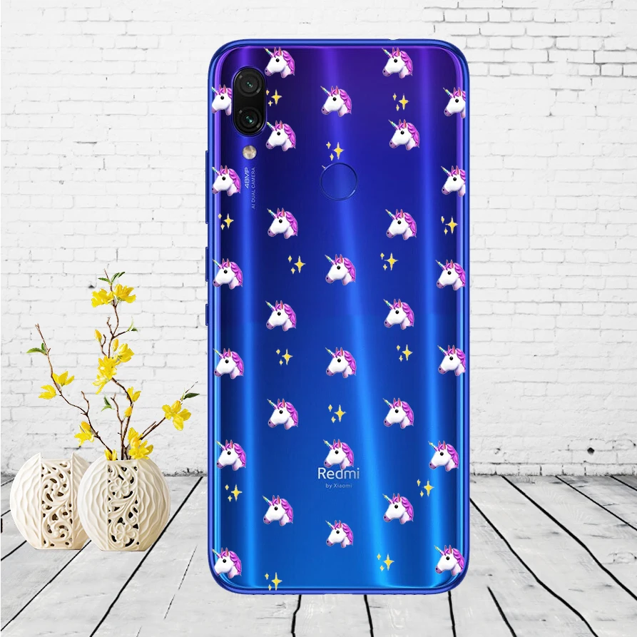 33 02SX чехол для Xiaomi Redmi Note 7, силиконовый чехол для Xiaomi Redmi Note 7, задняя крышка, чехол для Redmi Note 7, чехол для телефона - Цвет: 33