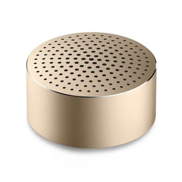 Xiaomi mi портативный Bluetooth динамик(Маленькое аудио) Bluetooth 4,0 беспроводной mi ni Metal идеальный баланс 4h P mi c - Цвет: Gold