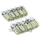 Светодиодная лампа G4 SMD2835 3014, сменсветодиодный Галогенные led точечные светильники с углом луча 360, 10 шт., 3 Вт, 5 Вт, 9 Вт, 12 Вт, 5 Вт, 12 В постоянного тока, 3060 Вт