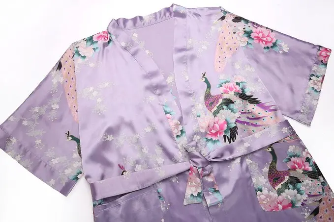 Новое поступление темно синее женское кимоно юката свадебное платье подружки