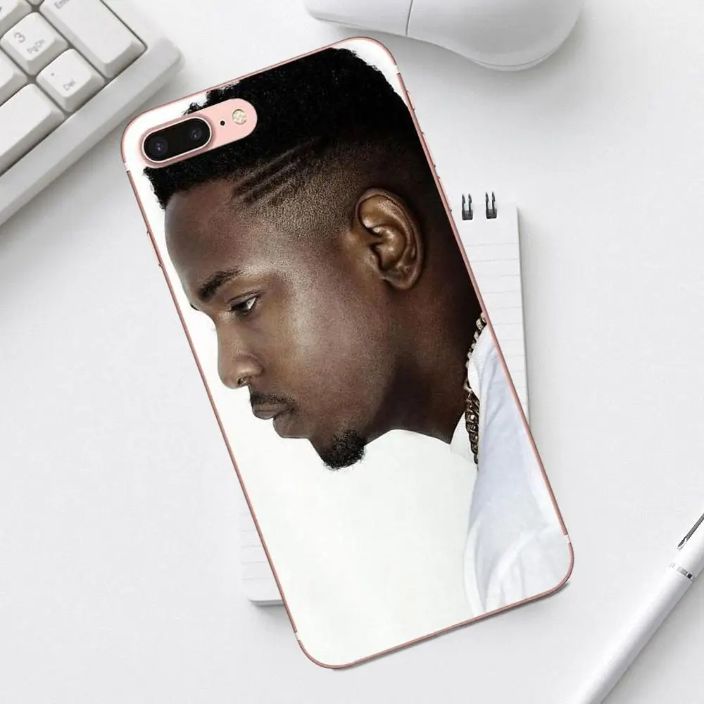 Qdowpz мягкие узоры для Galaxy Alpha Core Prime Note 4 5 8 S3 S4 S5 S6 S7 S8 S9 mini edge Plus Pop Rapper Kendrick