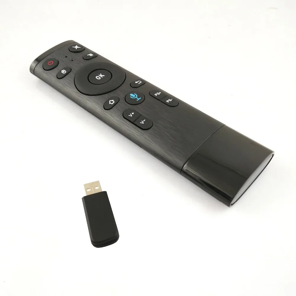 Q5 Wireless Air Mouse Voice Control 2.4G Gyro Sensing Smart Remote with Microphone for Android TV Box Mini PC | Электроника