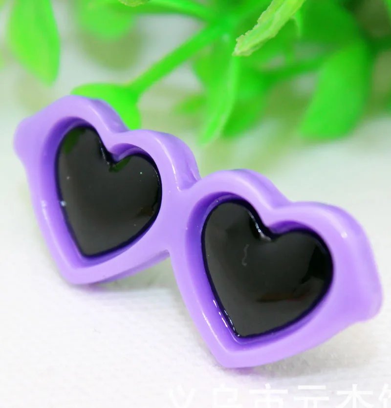 Purple Милые товары для ухода за собаками, собачки, собачки, щенка, заколки для волос, Тедди, солнцезащитные очки, аксессуары для волос, украшение для кошачьей шерсти - Цвет: Purple