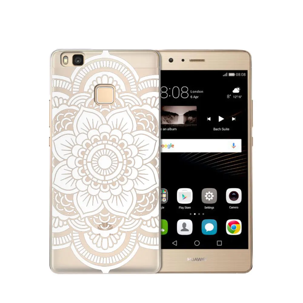 Мандала Цветочный чехол для huawei Honor Коврики 10 9 8 P20 P10 P9 P8 Y6 Lite Pro Plus 7X Y3 Y5 II Y7 чехол силиконовый чехол сумка