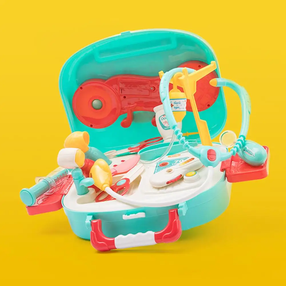 Детский игрушечный доктор, игрушечный стетоскоп, игрушечный доктор, деревянный симулятор, стоматологическая игрушка, аксессуары, маленький инжекторный инструмент