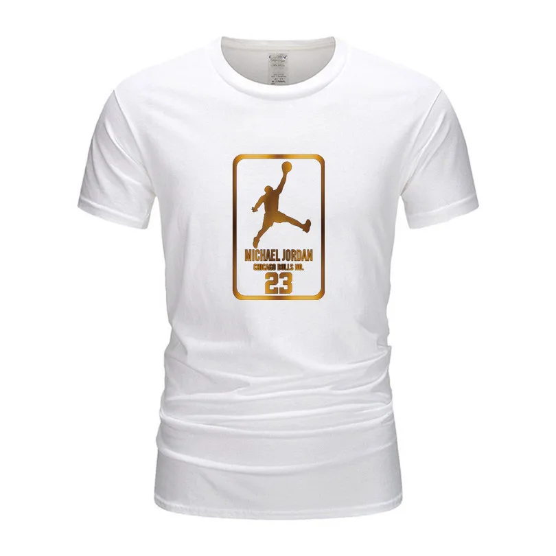 2018 новая брендовая одежда Jordan 23 Мужская футболка Swag Хлопковая мужская с принтом