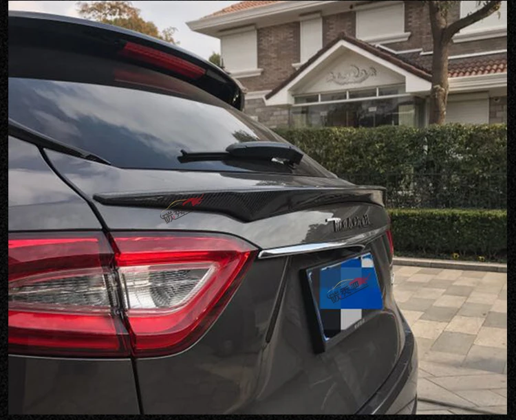 

Fit for Maserati Levante SUV carbon fiber tails wing spoiler