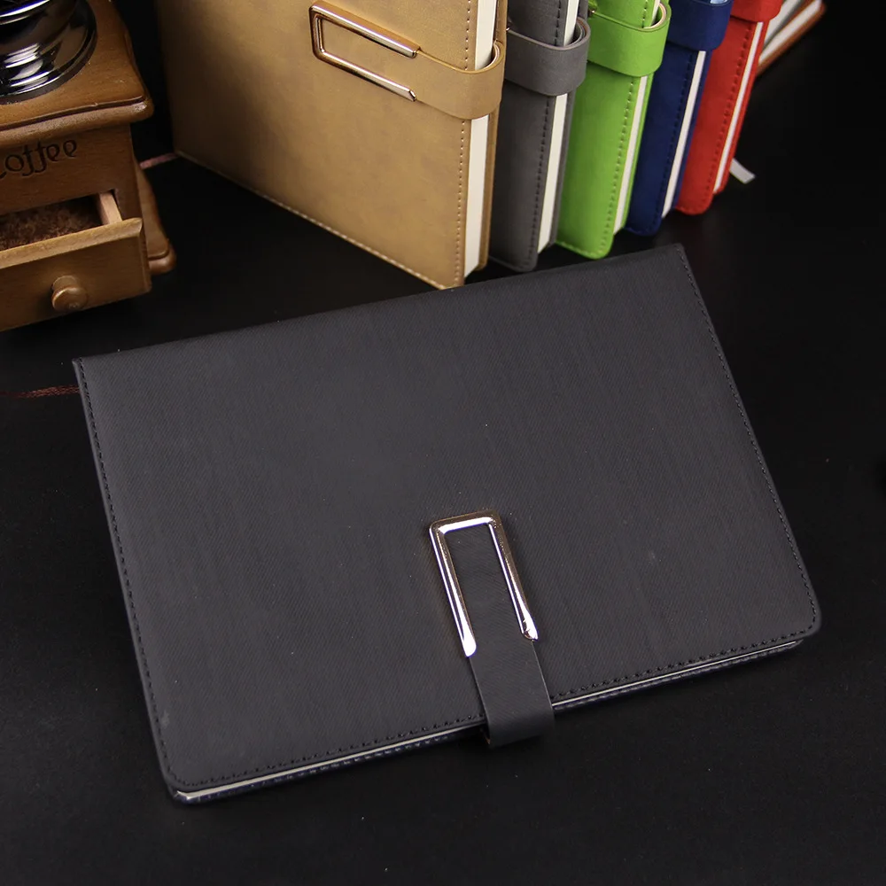 Индивидуальный дешевый блокнот A5 из искусственной кожи деловой ежедневник