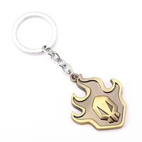 bleach key chain fire key rings for gift chaveiro car keychain jewelry anime key holder souvenir ys11494